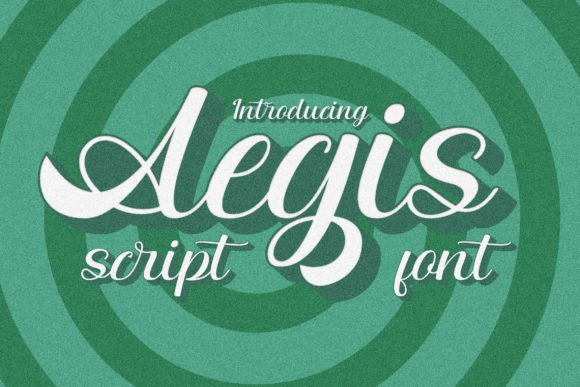 Aegis: A Modern Handwritten Font for Scroll-Stopping Brand Content