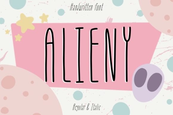 Alieny: A Sweet, Slim Script Font for Digital Branding