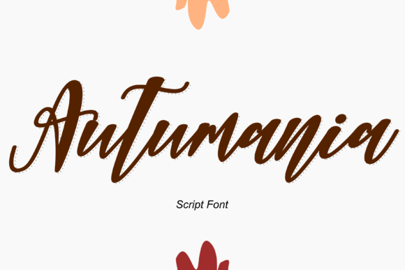 Autumania: A Fresh Handwritten Font for Small Business Branding