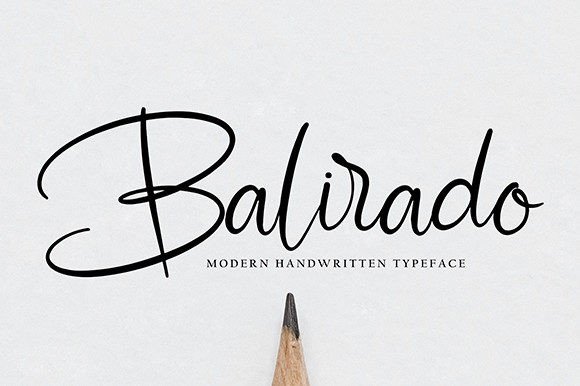 Balirado: A Modern Script Font for Scroll-Stopping Brand Content