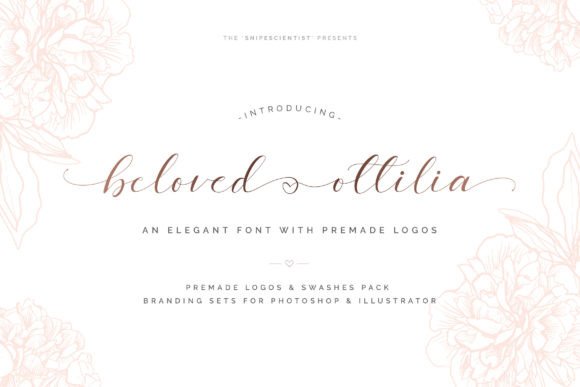 Beloved Ottilia: A Premium Script Font That Elevates Real Small Business Branding