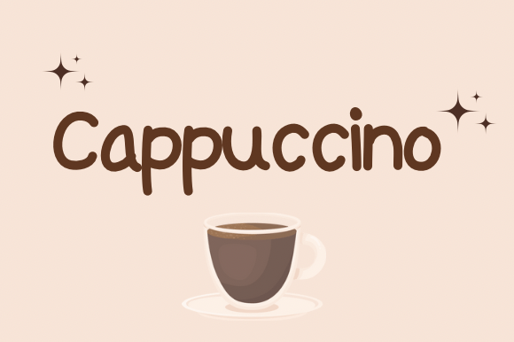 Cappuccino: A Playful Handwritten Font for Warm, Crafty Branding
