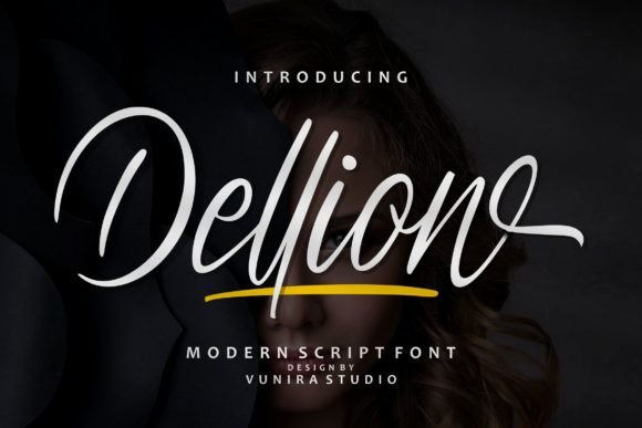 Dellion: A Premium Script Font That Elevates Real Business Branding