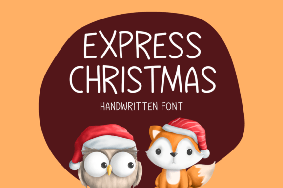 Express Christmas: A Joyful Handwritten Font for Campaigns