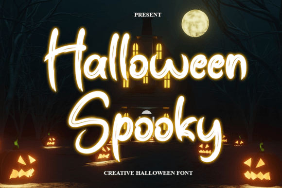 Halloween Spooky: A Modern Handwritten Font for Small Business Branding