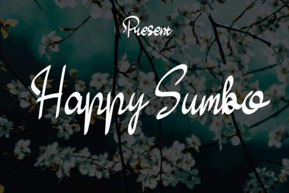 Happy Sumbo: A Natural Handwritten Font for Warm, Human Branding