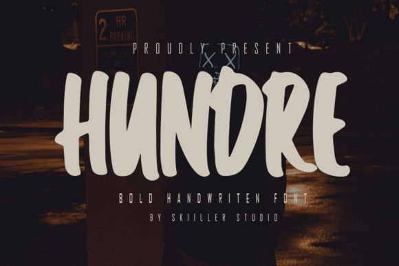 Hundre: A Confident Handwritten Typeface for Editorial Warmth