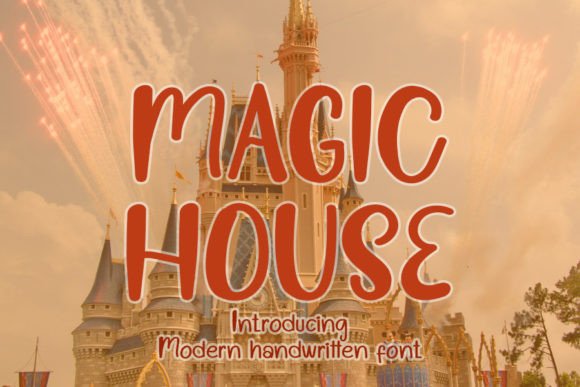 Magic House: A Handwritten Font That Builds Trust for Small Businesses