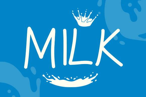 Milk: A Handwritten Font That Feels Like a Thoughtful Pause