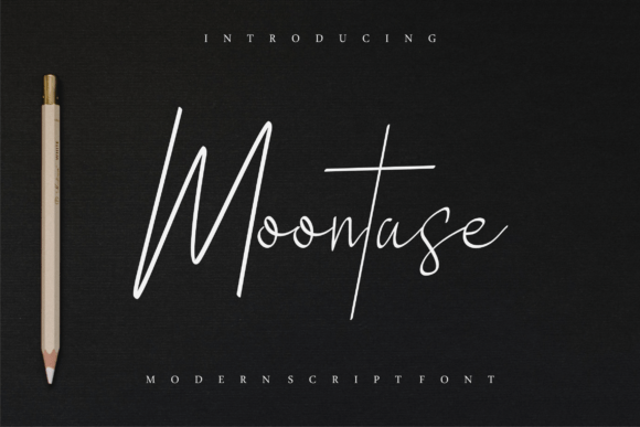 Moontose: A Refined Script Font for Digital Branding