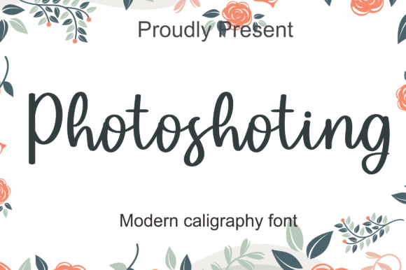 Photoshoting: A Charming Handwritten Font for Makers