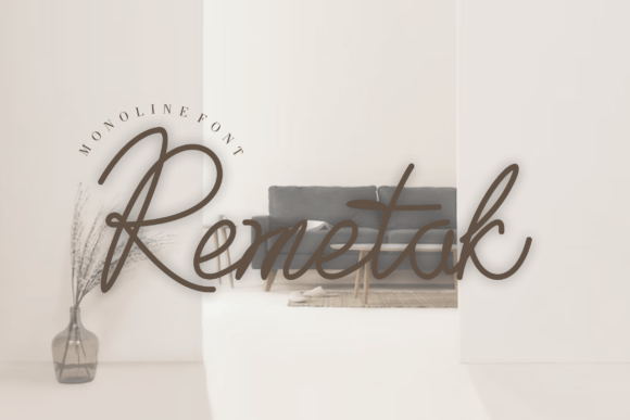 Remetak: A Modern Script Font for Scroll-Stopping Brand Content