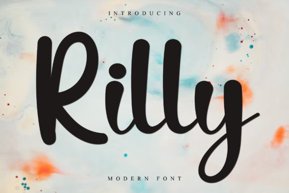 Rilly: A Fresh Handwritten Script Font for Editorial Design