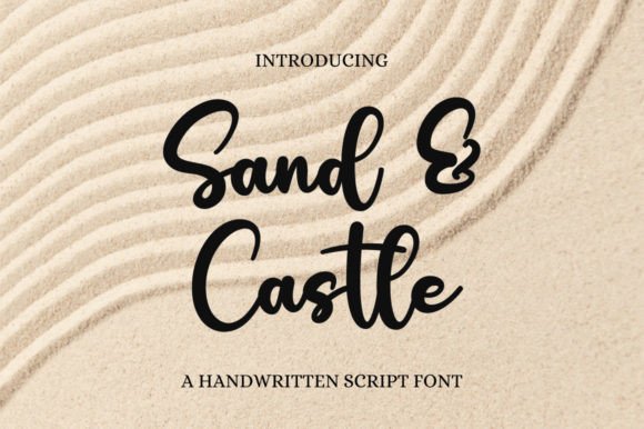 Sand Castle Font: A Handwritten Typeface That Elevates Digital Branding