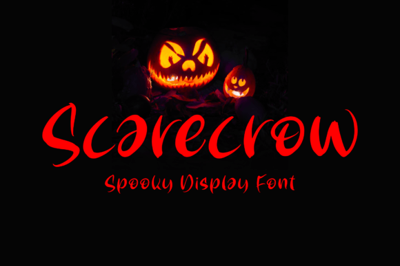 Scarecrow Font: A Spooky Handwritten Typeface for Memorable Branding