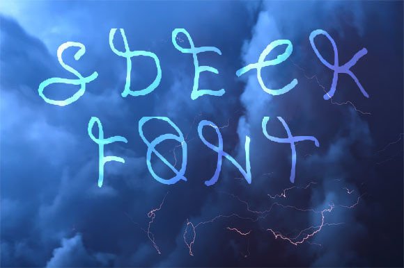 Sdeck: A Handwritten Script Font for Distinctive Web Design