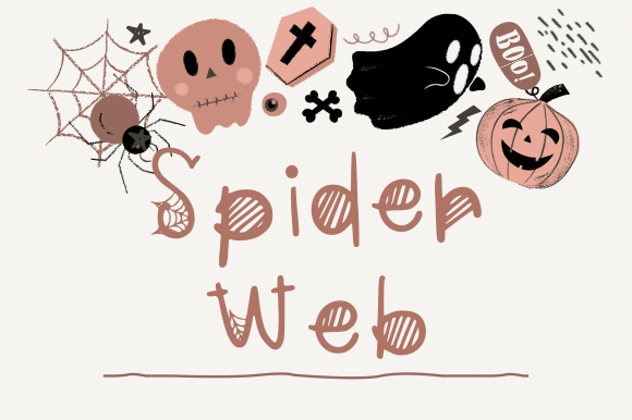 Spider Web: A Playful Handwritten Font for Editorial Charm