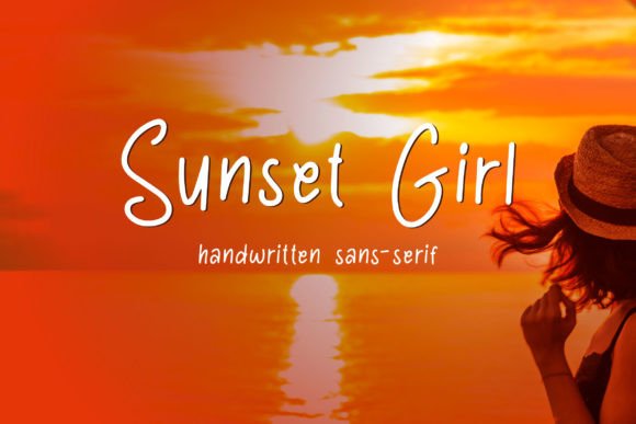 Sunset Girl: A Handwritten Font That Makes Your Brand Feel Warmer