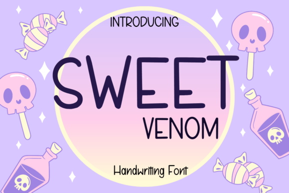 Sweet Venom: A Playful Handwritten Font for Brand Identity